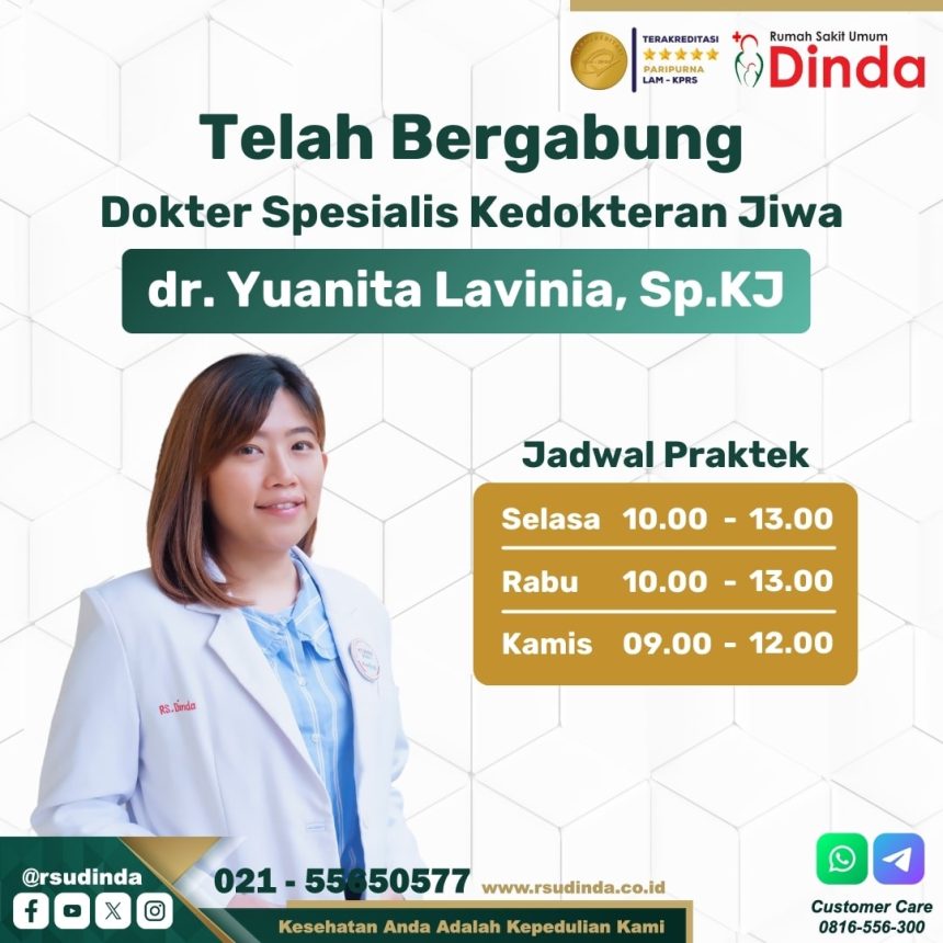 dr. Yuanita Lavinia, Sp.KJ